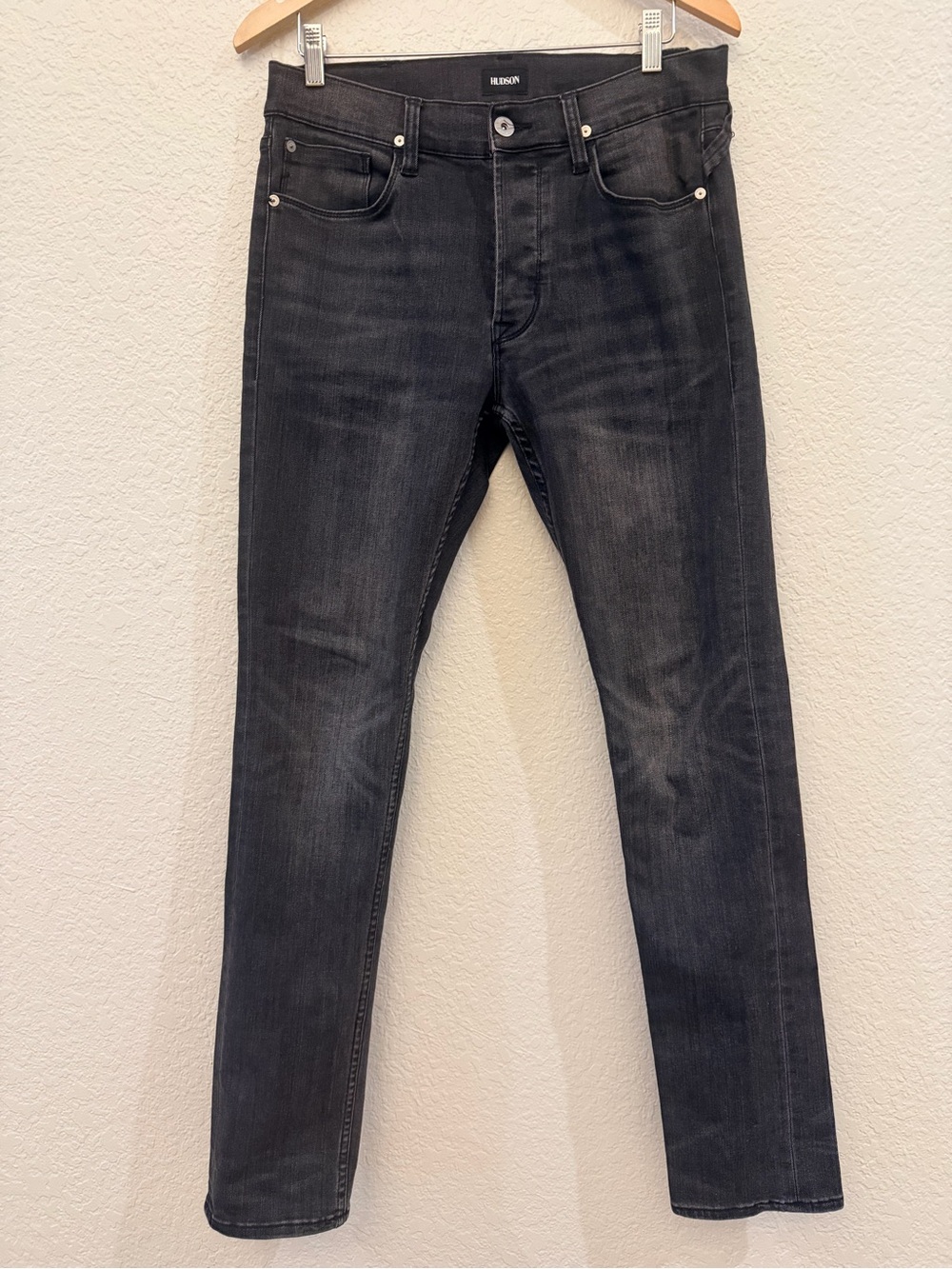 Hudson Jeans Men’s Slim Black Wash Jeans